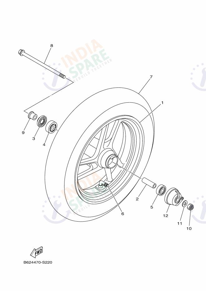 FRONT WHEEL